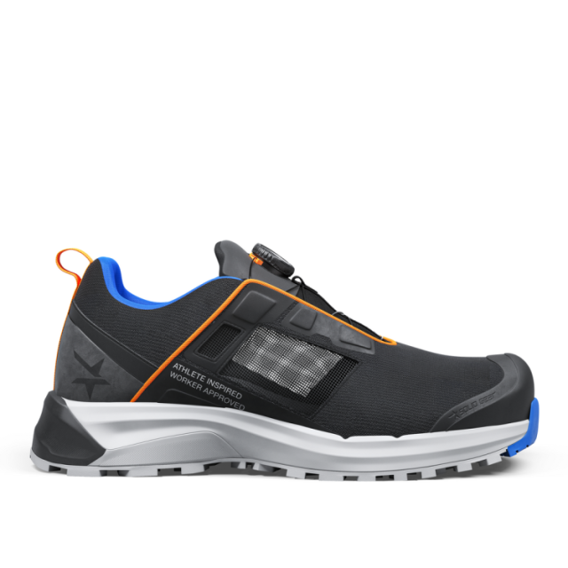 SKYDDSSKO HAZE 2 AIR LOW STL45 SVART/MÖRKORANGE SOLID GEAR