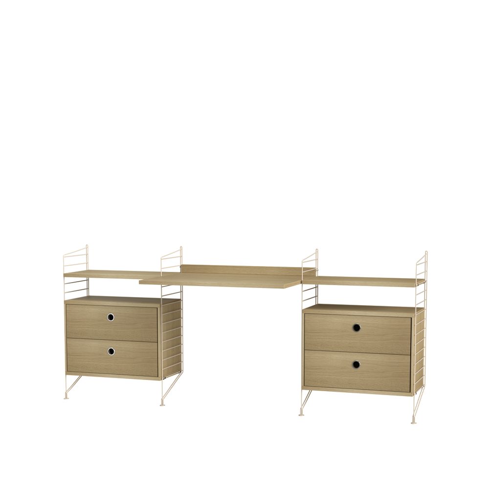String kontor ek & beige - Kombination C