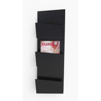Collar hyllförvaring stående, svart