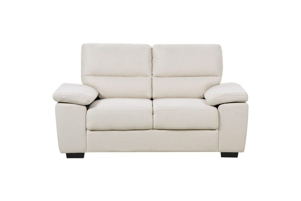 2-sitssoffa Vogar Beige, svart