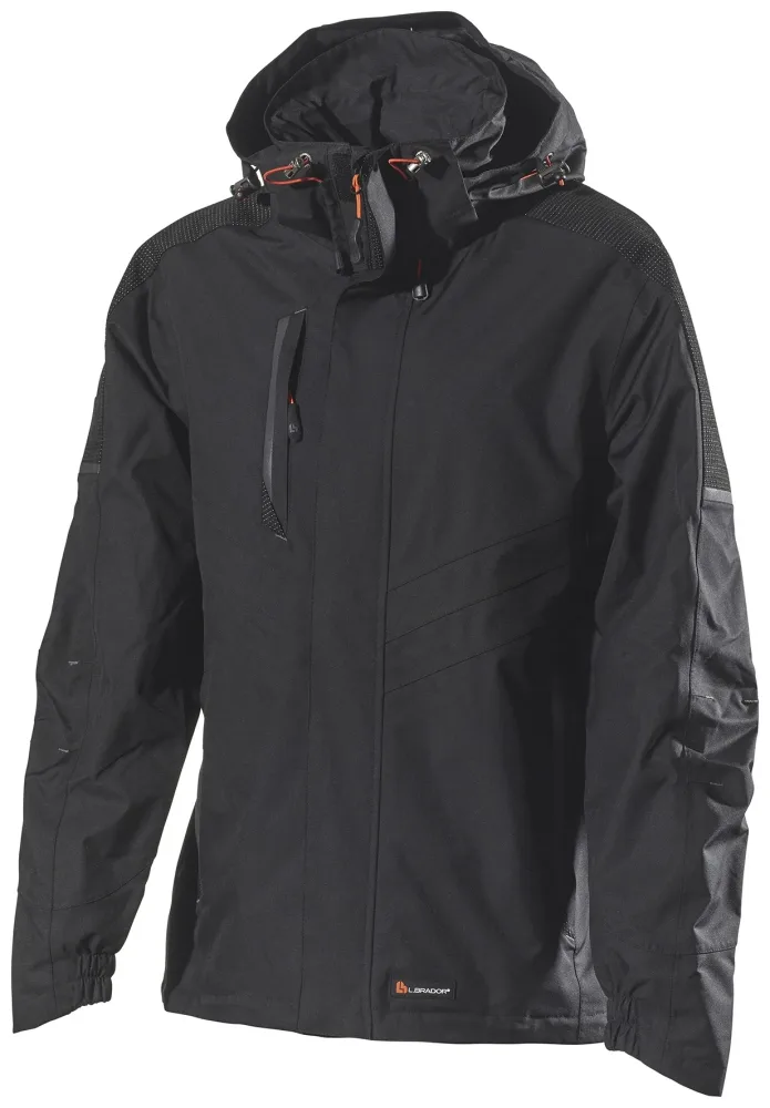 L.Brador 2220P-W Skaljacka svart, dam XS