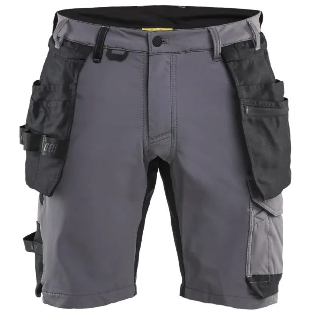 Blåkläder 170216459699C58 Shorts grå/svart Grå/svart