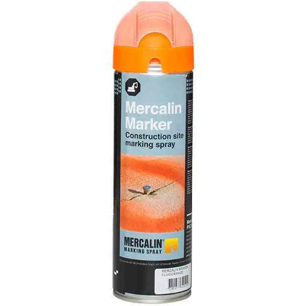 Mercalin Marker Märkfärg fluorescerande, 500 ml Gul - Bild 2