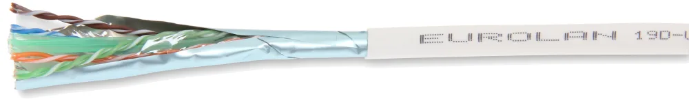 Eurolan 19C-UA-DCA-R500WT Datakabel vit, LSZH, Dca