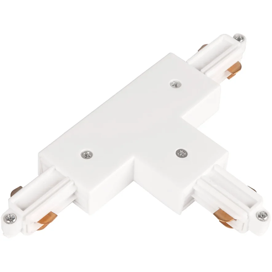 Hide-a-Lite LiteTrac T-anslutning 1-fas, vit Inner