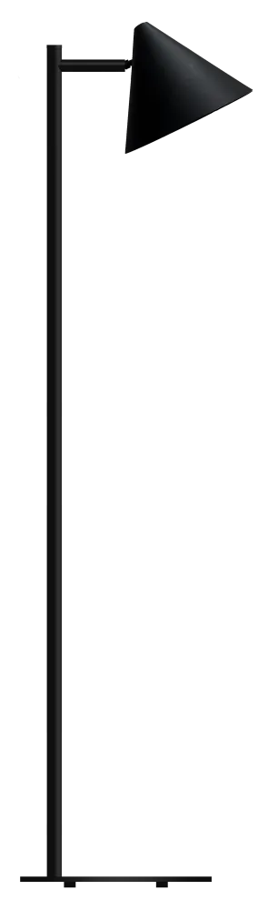 Westal Tratt Micro Golvlampa GU10, utan ljuskälla Mörkoxiderad koppar - Bild 2