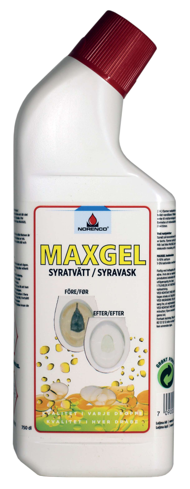 SYRATVÄTT NORENCO MAXGEL 0,75L