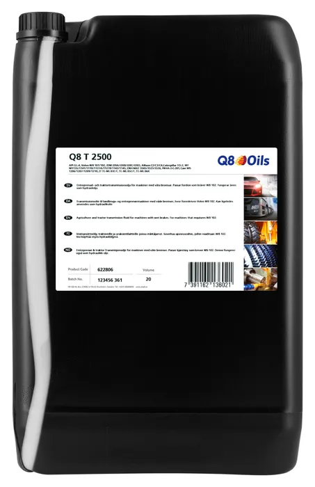TRANSMISSIONSOLJA T2500 DUNK 20L