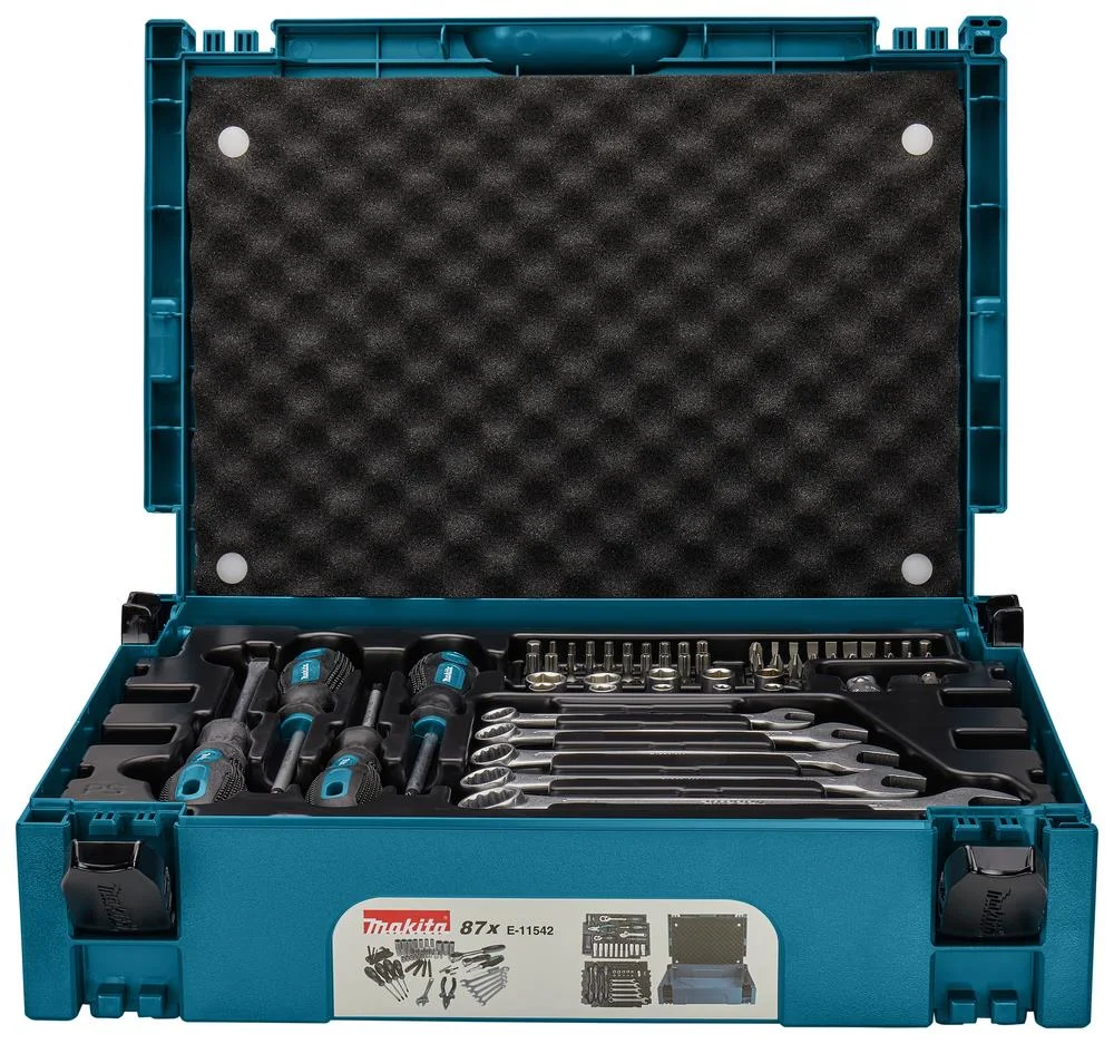 Makita E-11542 Handverktygssats 87 delar