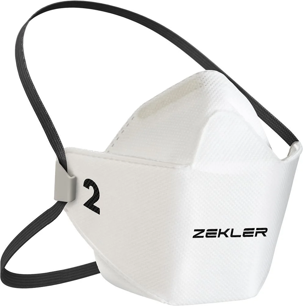 Zekler 1502 Halvmask M/L, 3-pack, filtrerande M/L