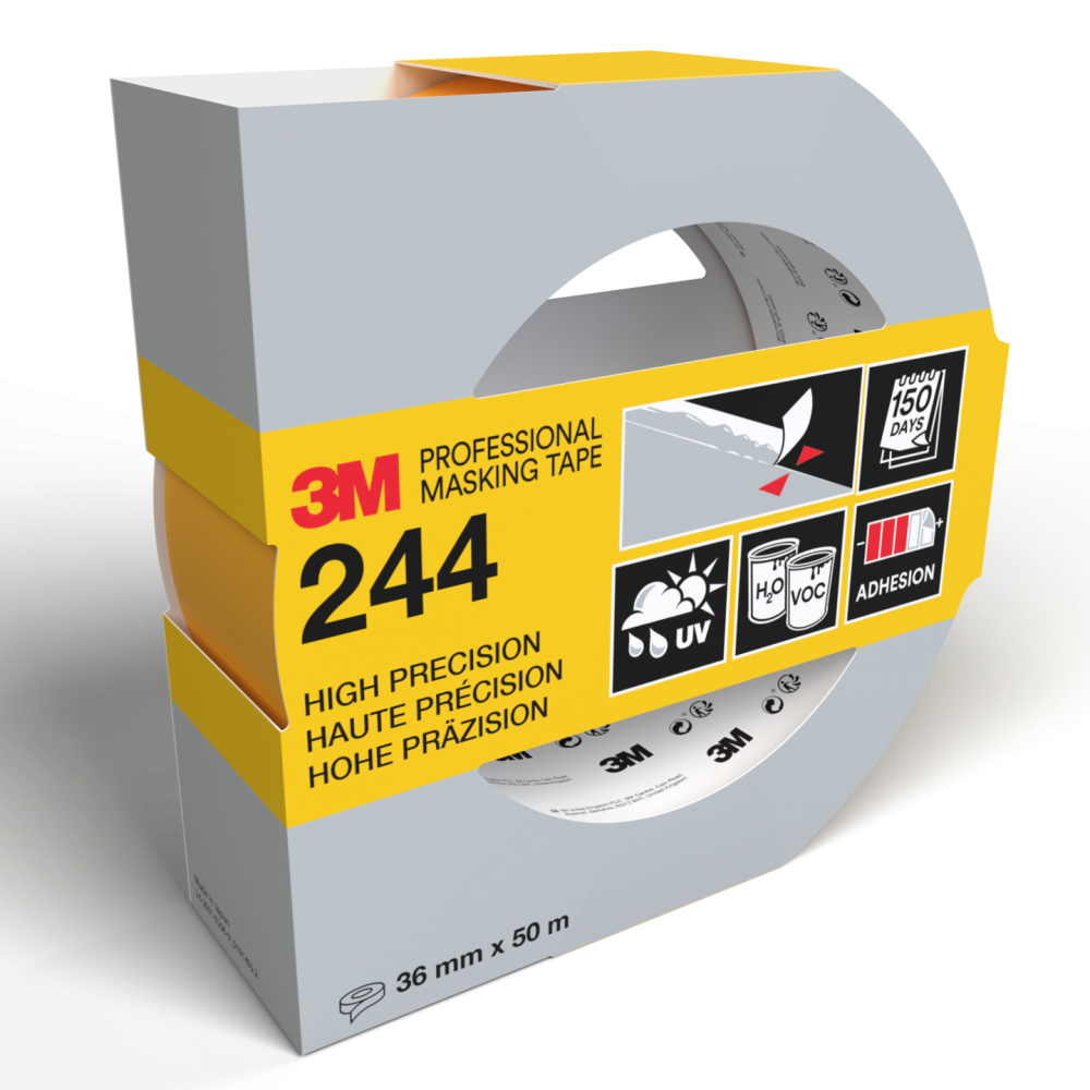 MASKERTEJP 3M 244 SUPERT 36MM 50M