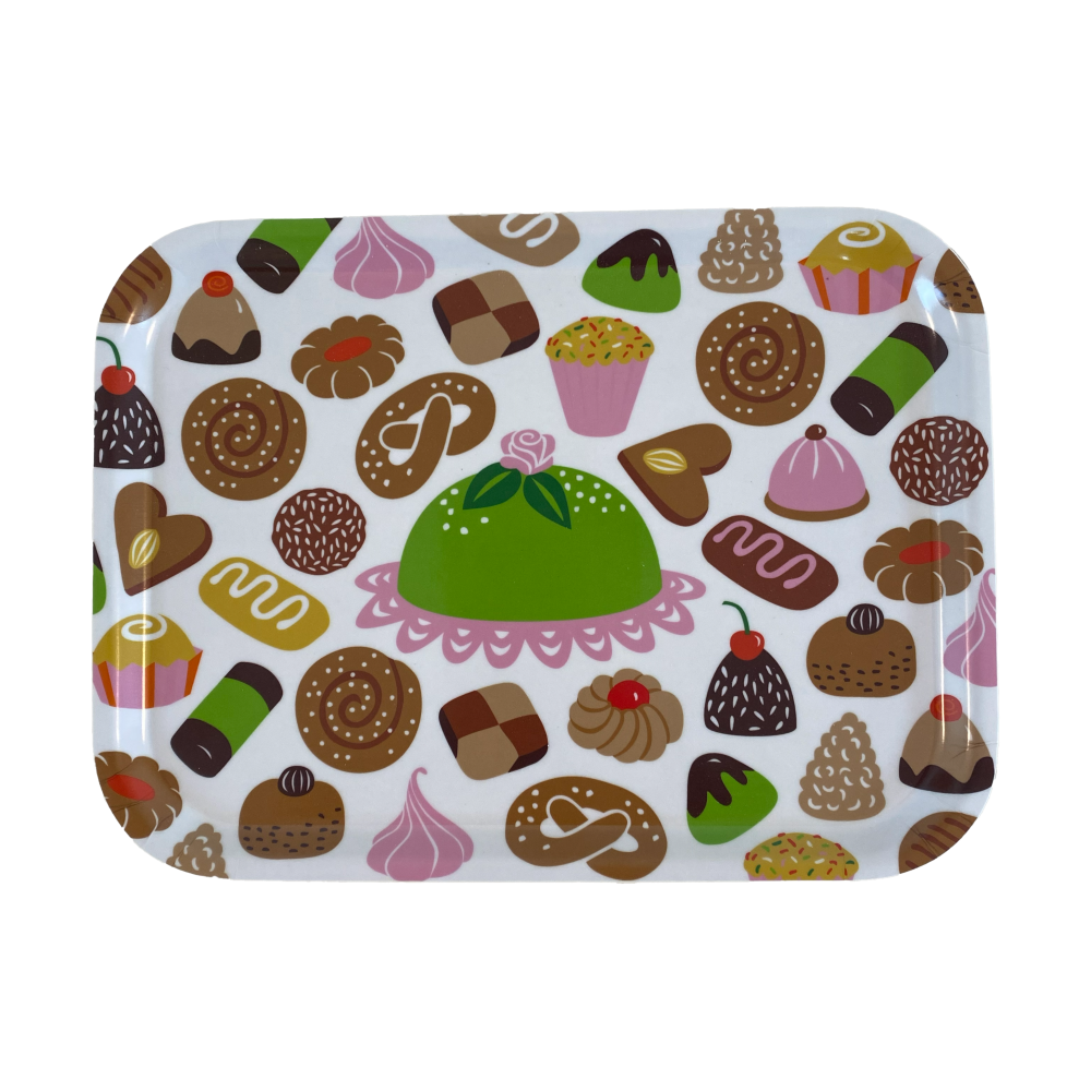Fika serveringsbricka, 20x27 cm