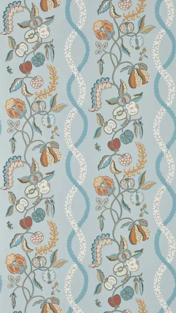 Sanderson - Kitchen Garden Mineral/Gooseberry