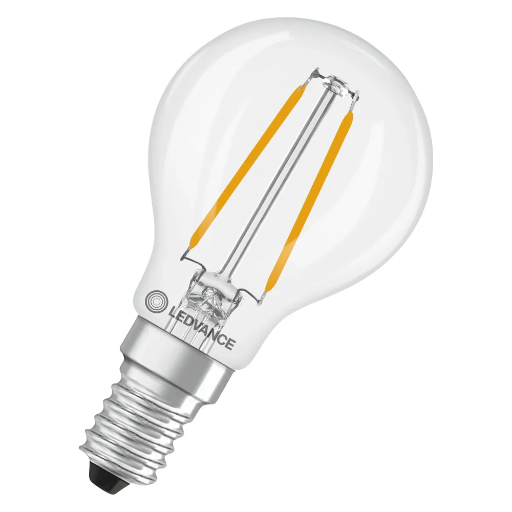 LEDVANCE Performance LED-lampa 1,8 W, 250 lm, 2700 K, E14, ej dimbar