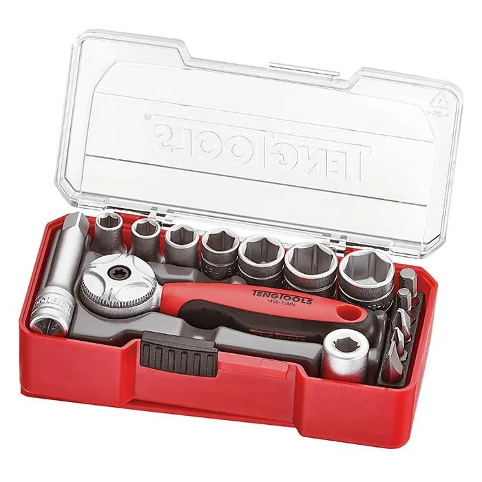 Teng Tools TJ1415 Hylsnyckelsats 15 delar