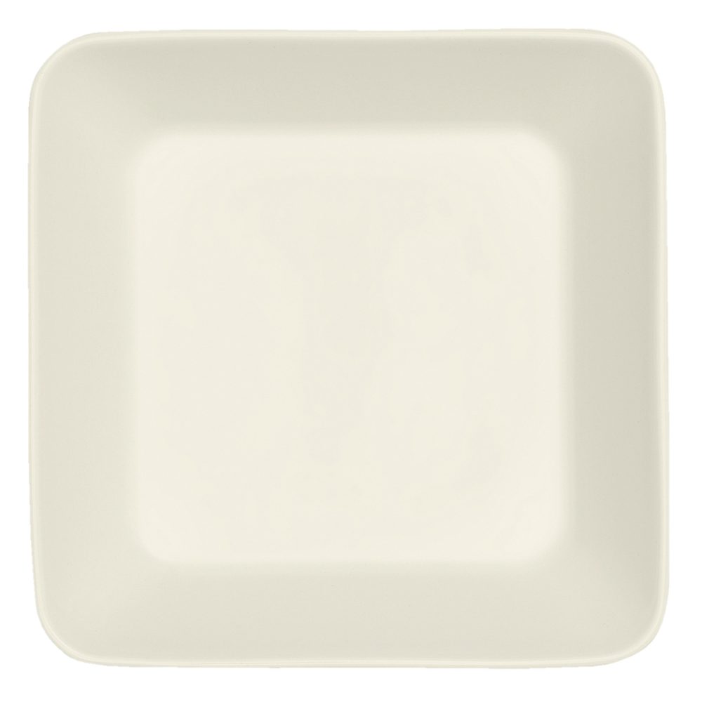 Teema tallrik fyrkantig 16x16 cm, vit