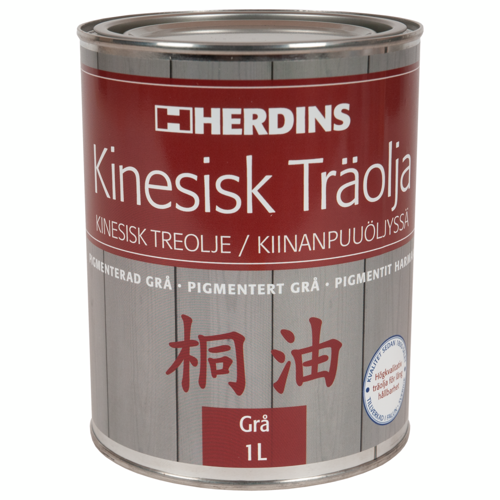 TRÄOLJA KINESISK GRÅ 1L