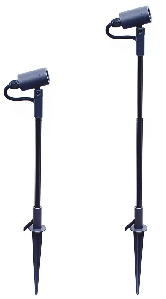 LightsOn Astro 5117 Markspotlight svart, 31-44 cm, 180 lm, 3 W