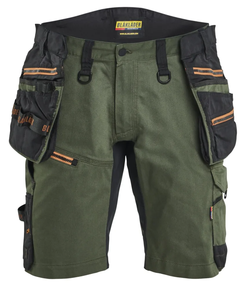 Blåkläder 197211494240C60 Shorts grön/rost Grön/rost - Bild 2