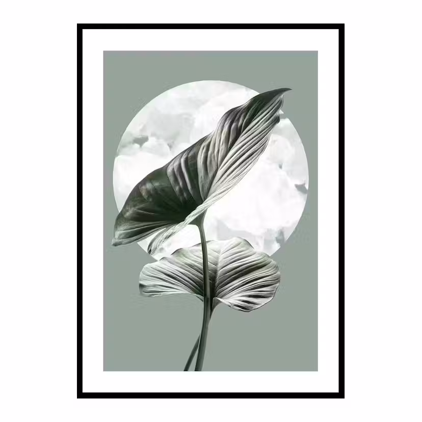 Poster Gallerix Homalomena Storlek: 21x30 cm