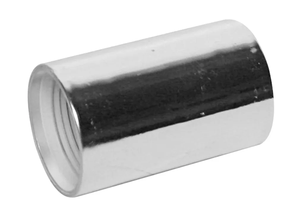 Faluplast 2910384 Skarvmuff 2-muff, förkromad 40 mm - Bild 2