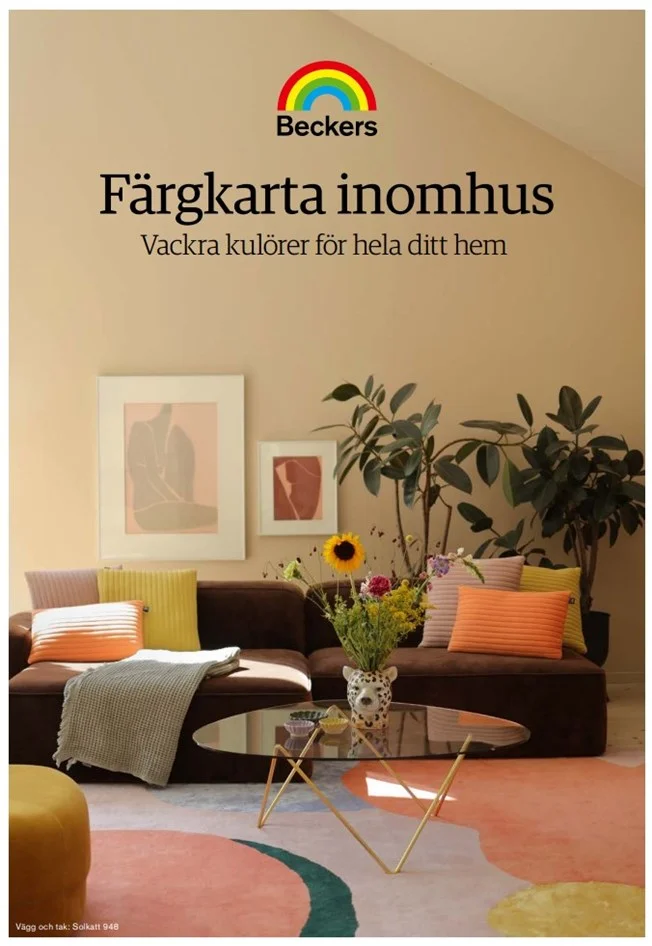 Färgkarta Vackra kulörer för hela ditt hem
