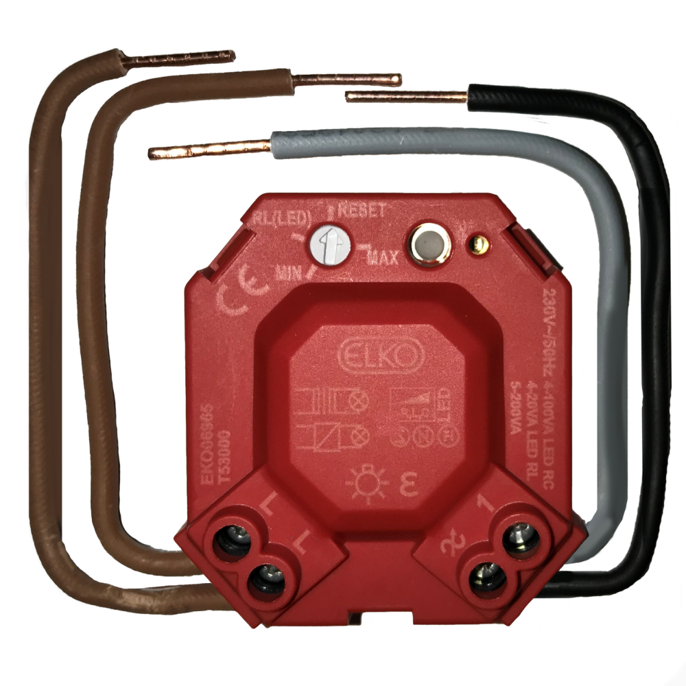 DIMMERPUCK LED INKL IMPULSFJÄDER ELKO 4-100W