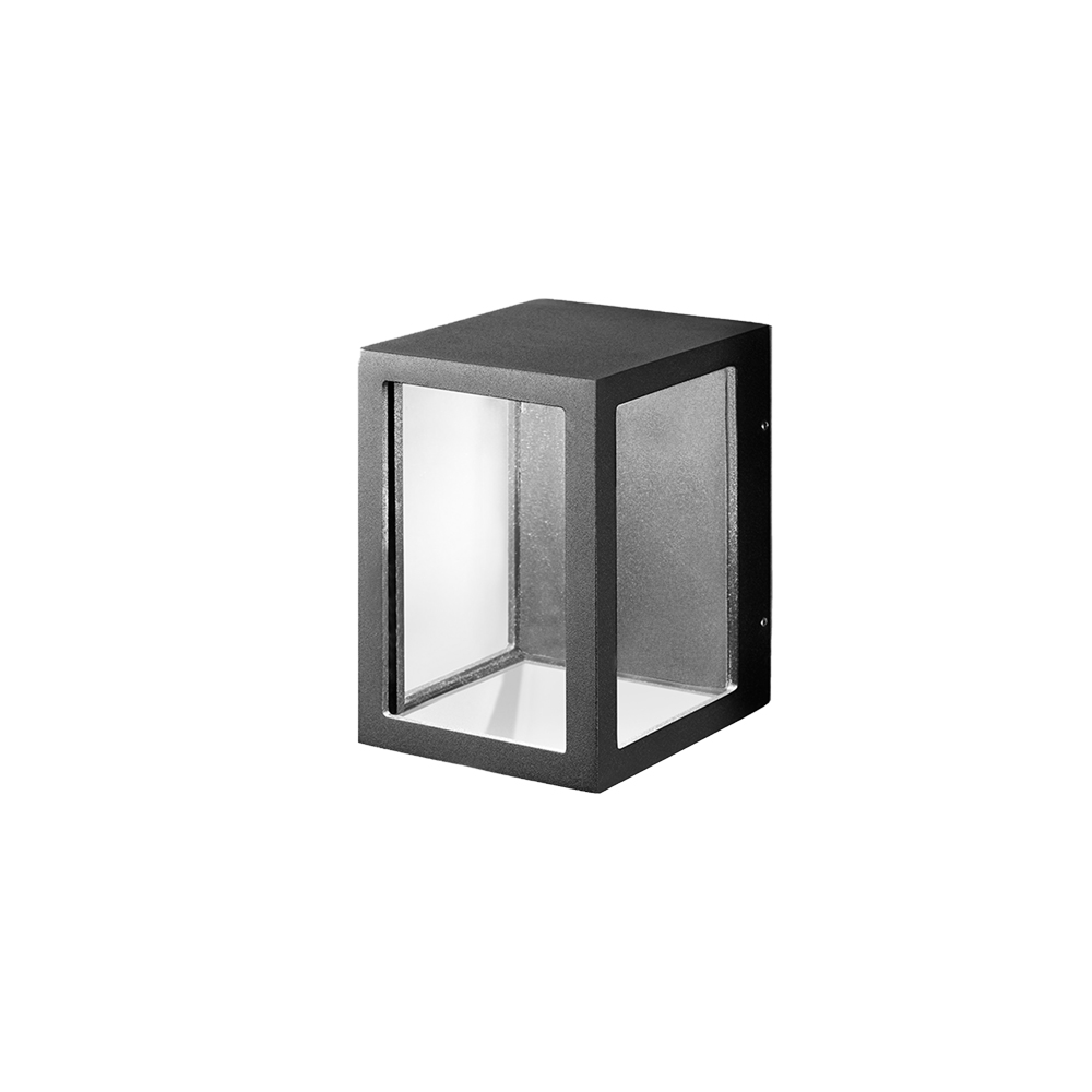 Lantern W1 vägglampa, black