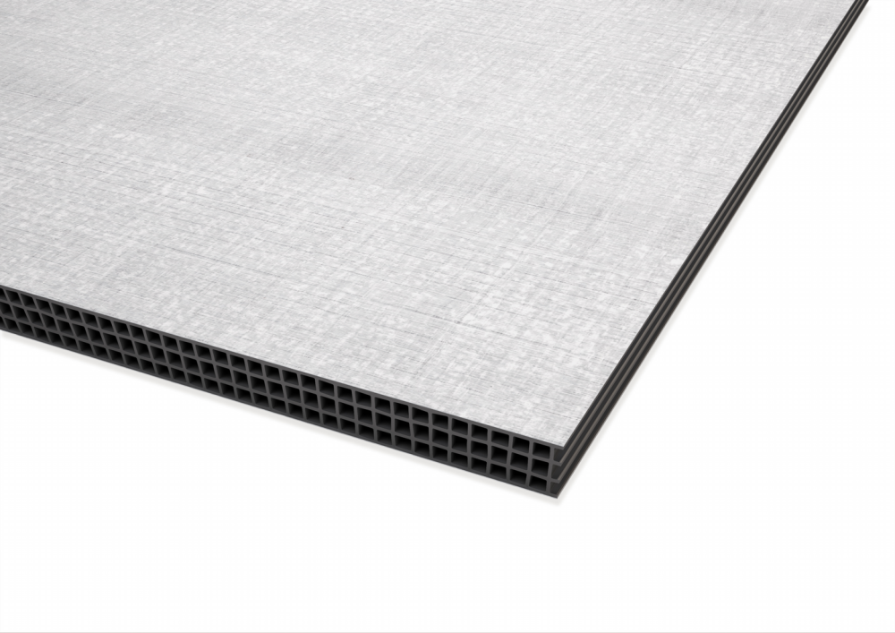 FORMSKIVA GRÅ 15X2500X1200MM GJUTFORM GOPANEL
