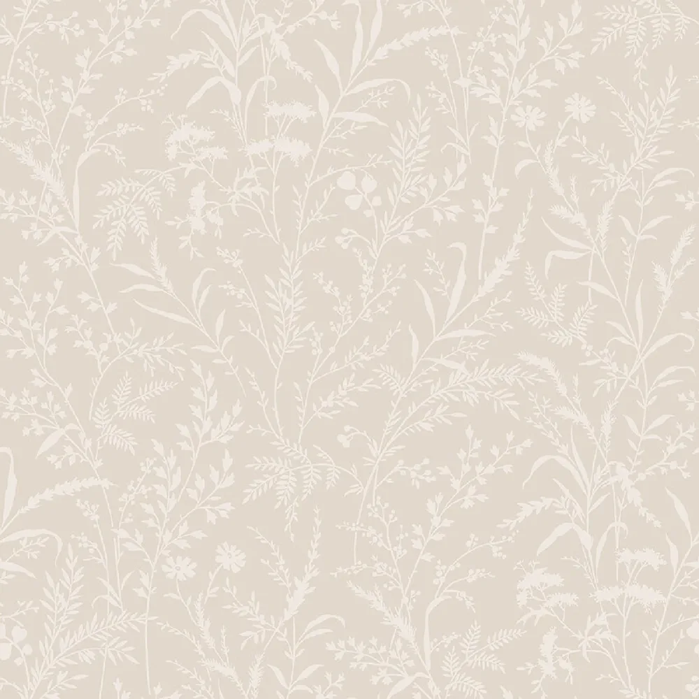 Tapet Borosan Hem Florian 38737 Beige Växter