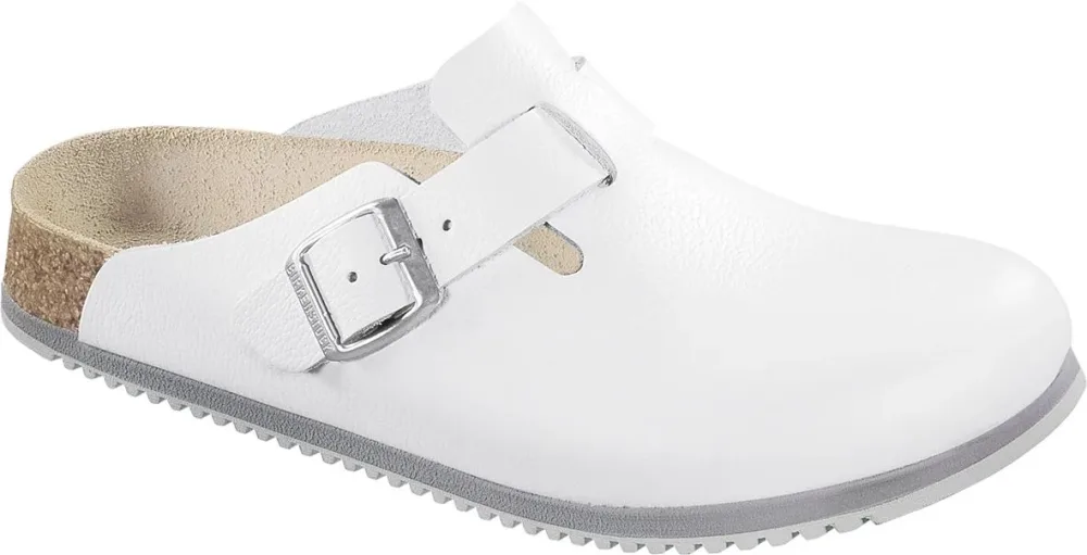Birkenstock Boston 601360238 Yrkessandal vit, smal läst 38 - Bild 2