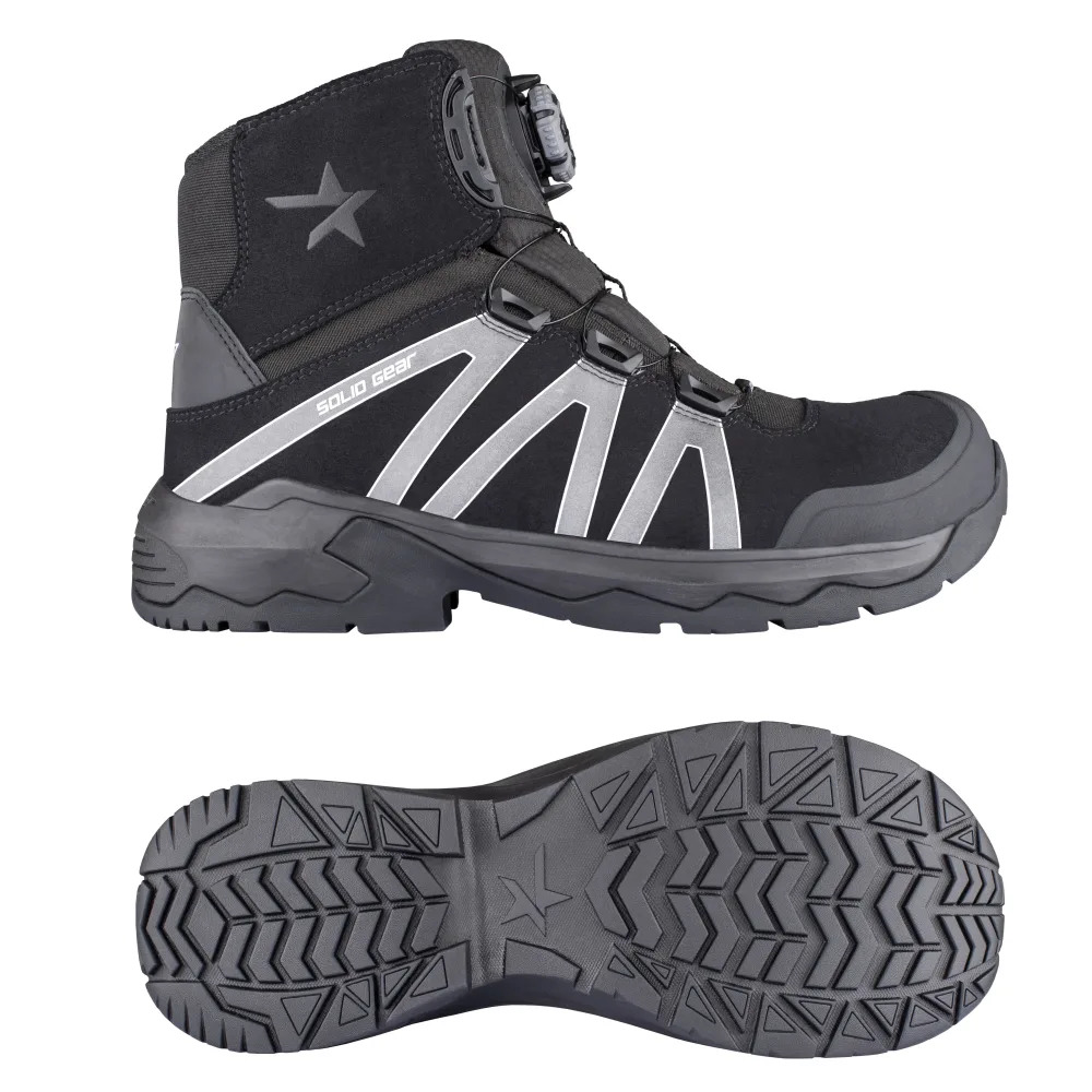 Solid Gear Onyx Skyddskänga S3, BOA, svart 41