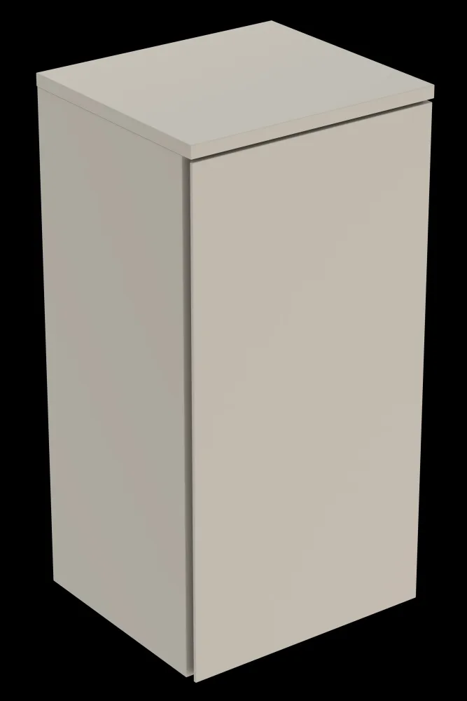 Ifö Sense Modern Sidoskåp lågt, med en dörr Sandgrå - Bild 2