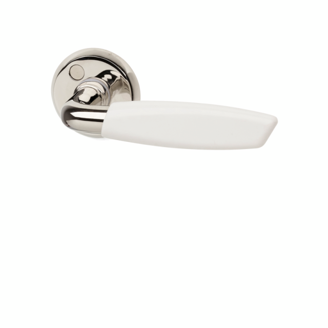 DÖRRHANDTAG HABO A3130 VIT/NICKEL PP