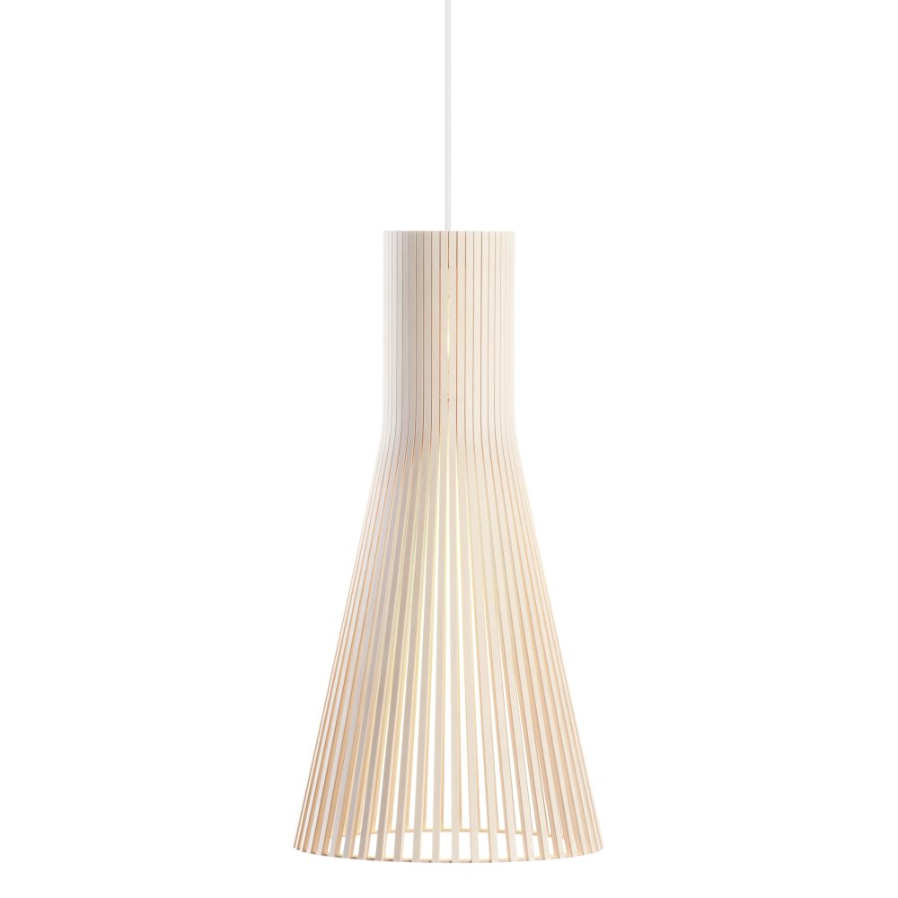 Secto 4200 taklampa, natural birch