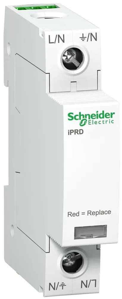 Schneider Electric A9L40200 Överspänningsskydd mot indirekta nedslag, iPRD 40R 2 ledare, utan kontakt