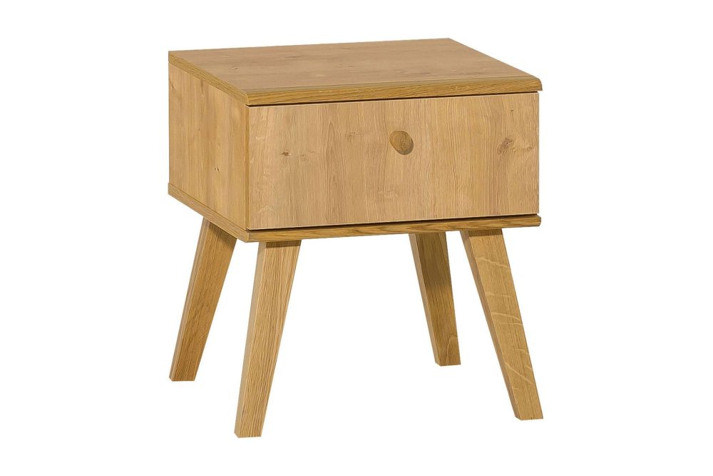 Nature Sängbord 40 cm med Förvaring Ek