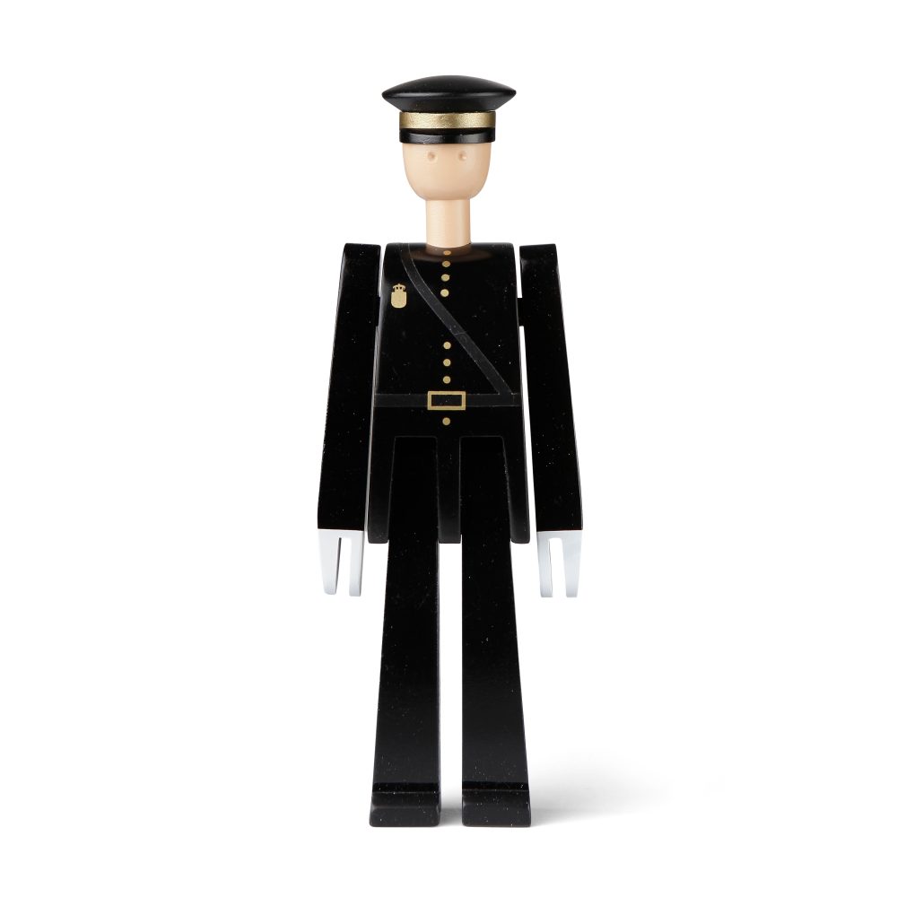 Kay Bojesen poliskonstapel, Svart