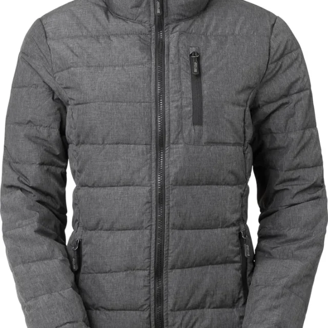 South West Jkt Alma padd lds Jacka gråmelerad L