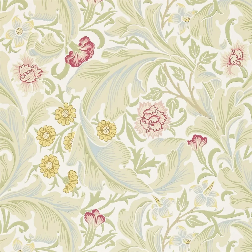 Morris and Friends Leicester Marble/rose Darw212544 Beige Tapet | Stuvbutiken - Bild 2
