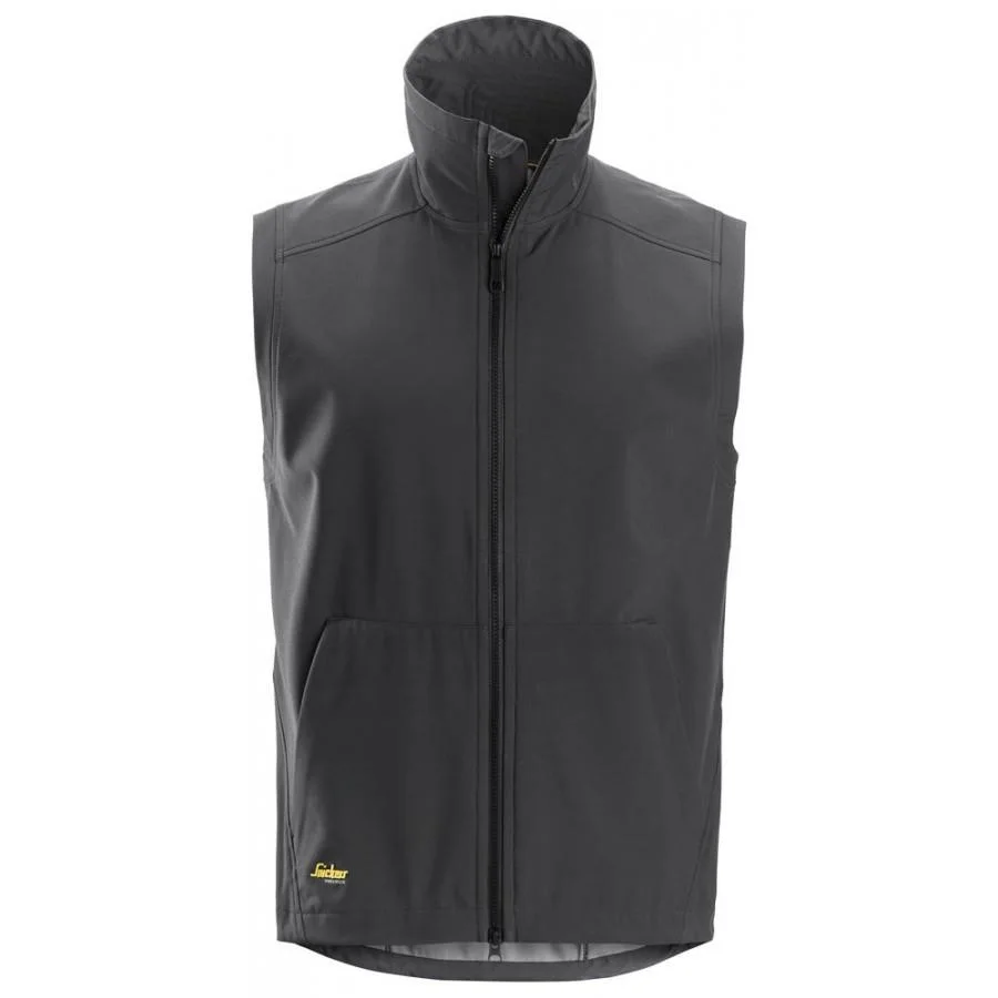 Snickers Workwear 4505 Softshellväst svart Svart - Bild 2