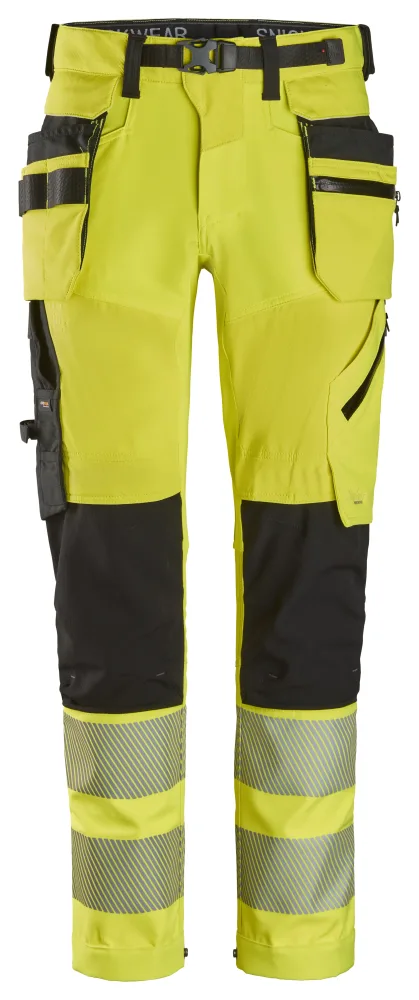 Snickers Workwear 6930 Midjebyxa gul/svart 44