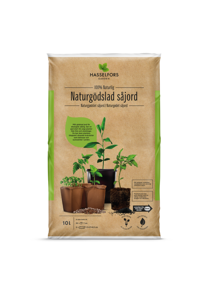 NATURGÖDSLAD HASSELFORS GARDEN SÅJORD 66 X 10 L