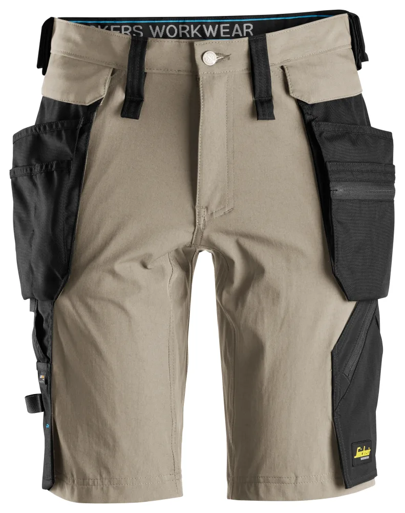 Snickers Workwear 6108-2004 Shorts khaki/svart 48