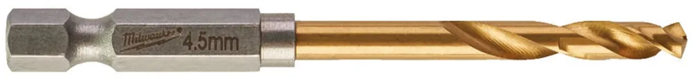 Milwaukee 4932478175 Metallborr 1/4" Hex-fäste 2,5 x 62 mm, 10-pack