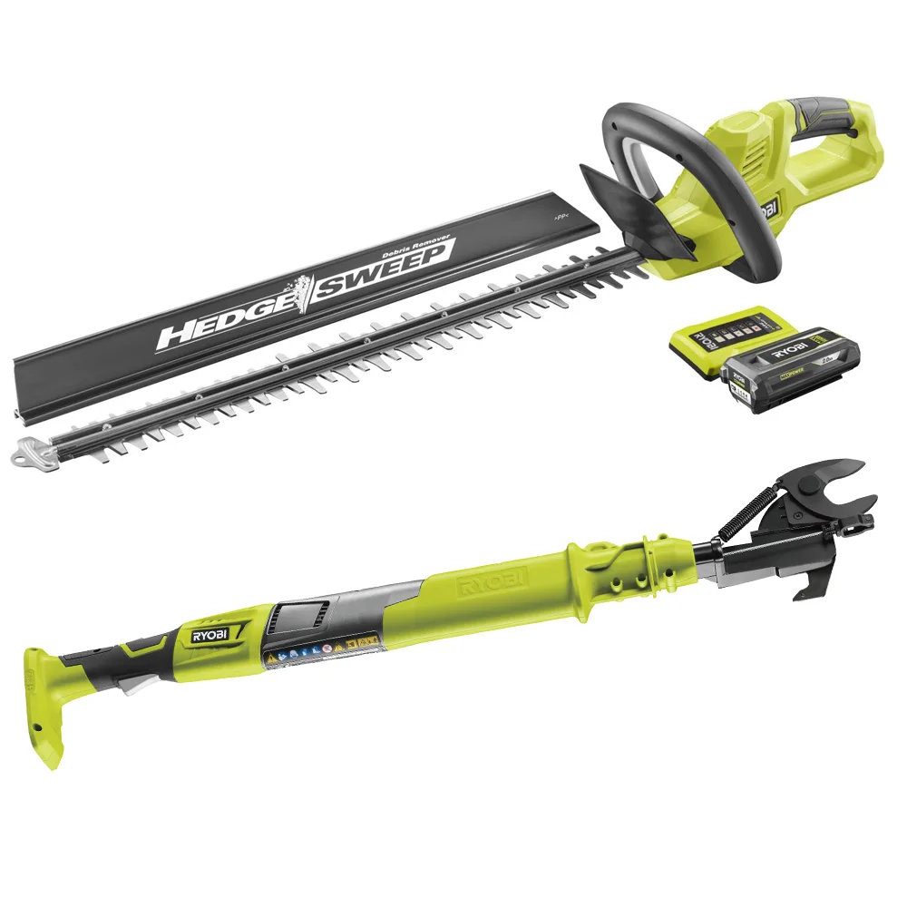 Ryobi RY36HT60A-120 + OLP1832BX Trädgårdspaket