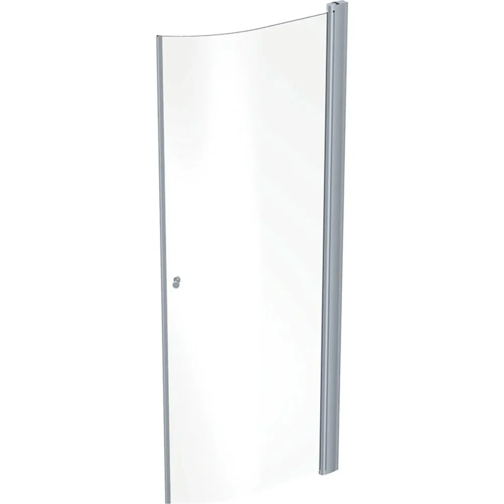 Contura Showerama 10-41 Duschdörr bockad, silver/klarglas 73,3 cm