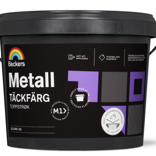 METALLACKFÄRG BECKERS BAS C 0,675L