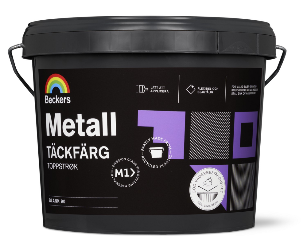 METALLACKFÄRG BECKERS BAS C 0,675L