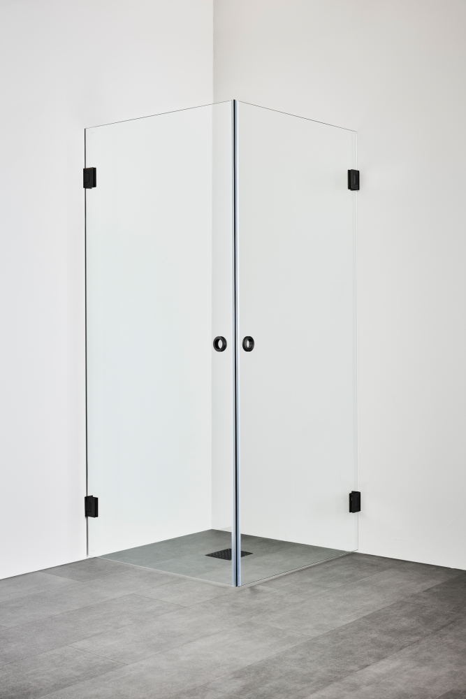 DUSCHHÖRN HAFA INFINITY SVART 90X100